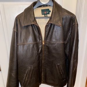 JCrew Mens  leather jacket